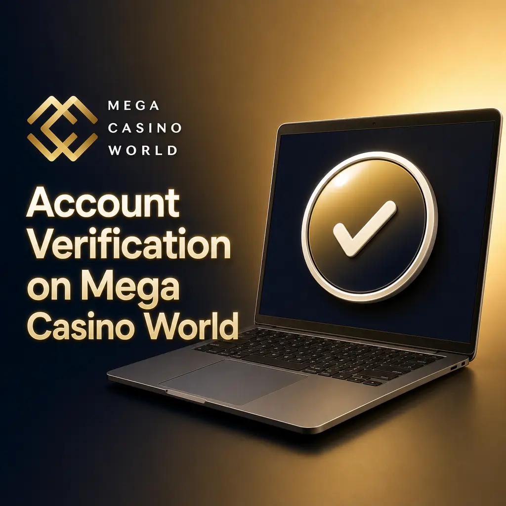 Account verification process on Mega Casino World