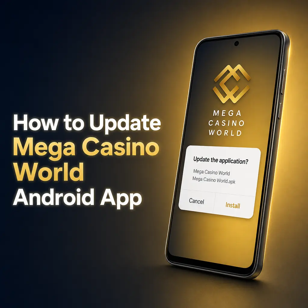 Updating Mega Casino World Android app