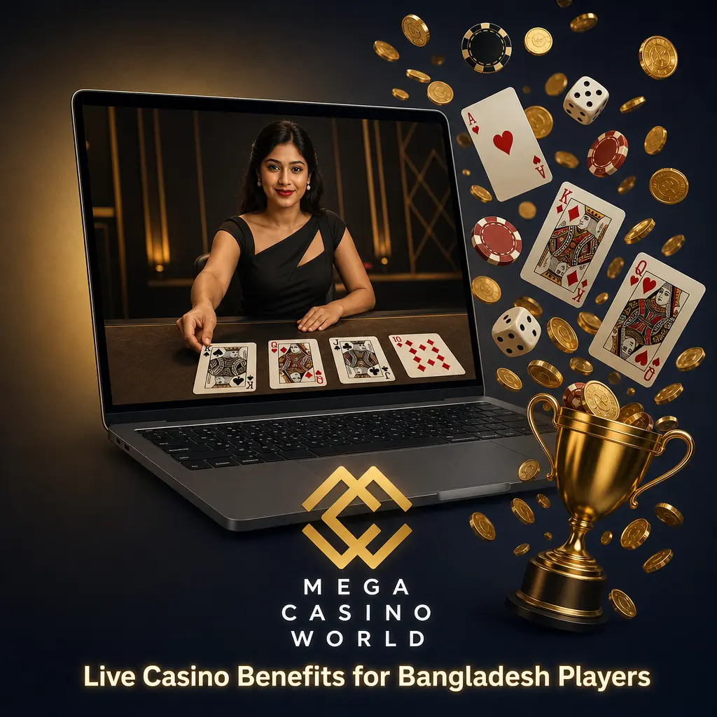Live casino dealer table for Bangladesh players